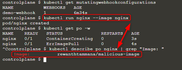 Creating Malicious Admission Controllers