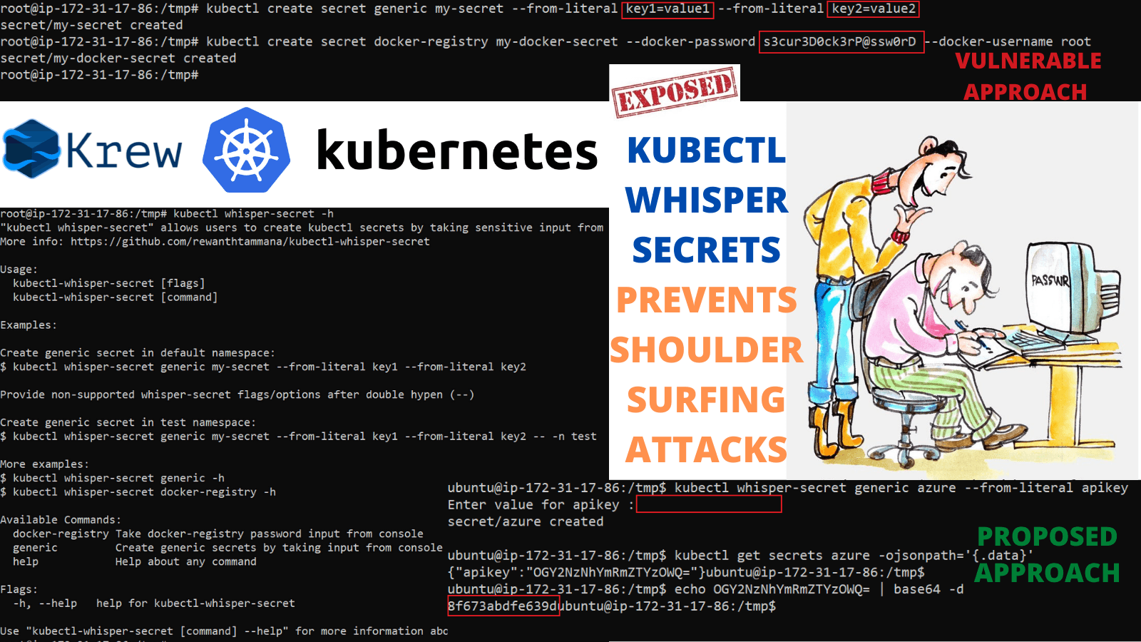 Kubectl Whisper Secrets: Create Kubernetes Secrets With Secure Input