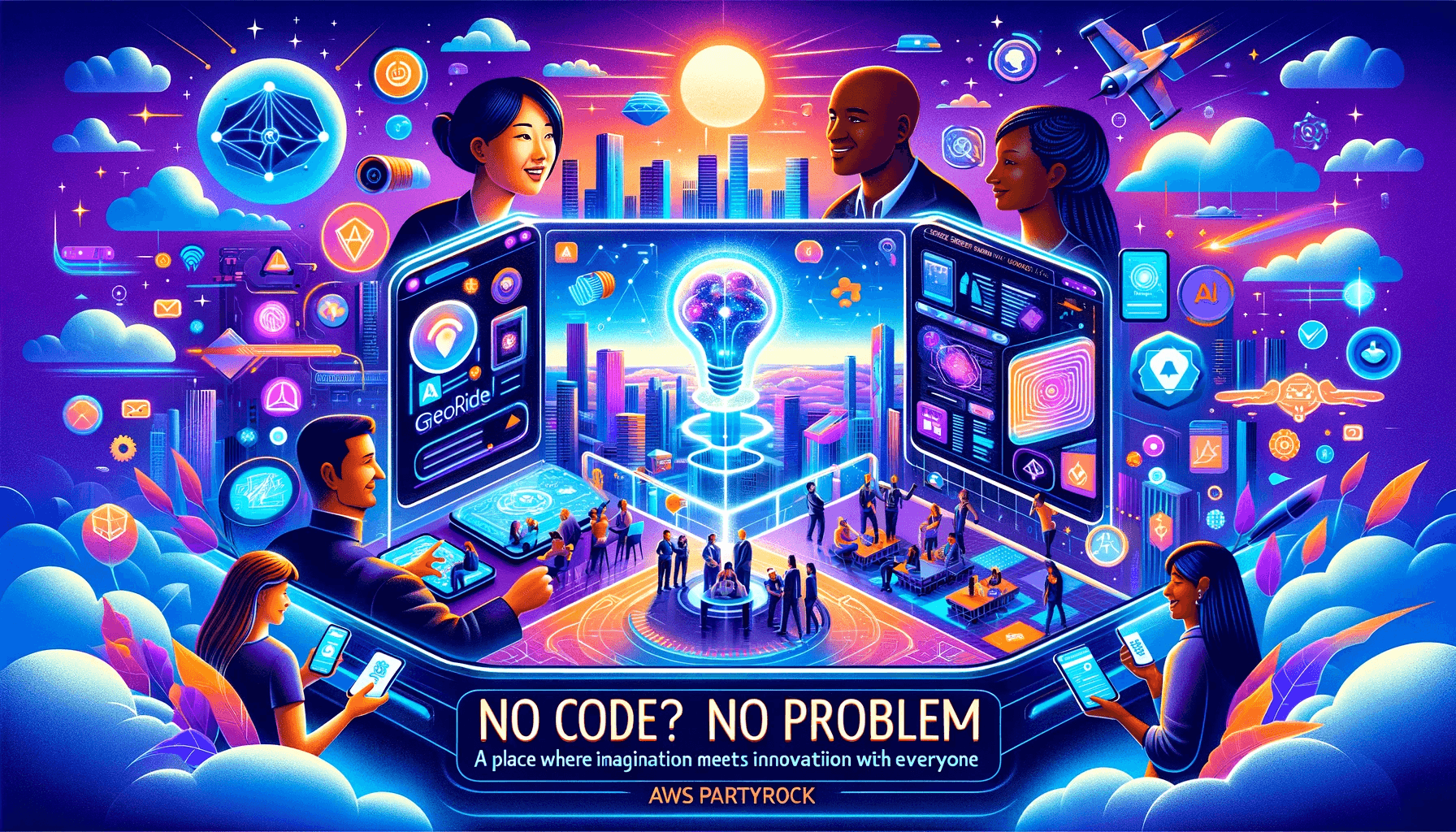 No Code? No Problem! Crafting AI Apps with AWS PartyRock